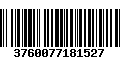 Código de Barras 3760077181527