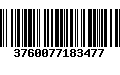 Código de Barras 3760077183477