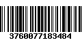 Código de Barras 3760077183484