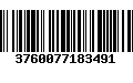 Código de Barras 3760077183491