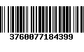 Código de Barras 3760077184399