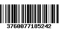 Código de Barras 3760077185242