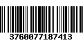 Código de Barras 3760077187413