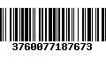 Código de Barras 3760077187673