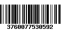 Código de Barras 3760077530592