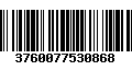 Código de Barras 3760077530868