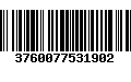 Código de Barras 3760077531902