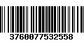 Código de Barras 3760077532558