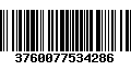 Código de Barras 3760077534286