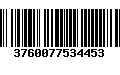 Código de Barras 3760077534453