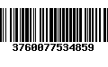 Código de Barras 3760077534859