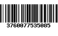 Código de Barras 3760077535085