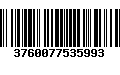 Código de Barras 3760077535993