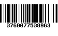 Código de Barras 3760077538963