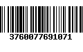 Código de Barras 3760077691071