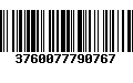 Código de Barras 3760077790767