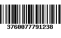 Código de Barras 3760077791238