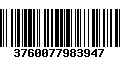 Código de Barras 3760077983947