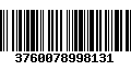 Código de Barras 3760078998131