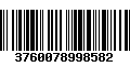 Código de Barras 3760078998582