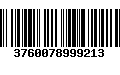 Código de Barras 3760078999213