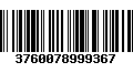 Código de Barras 3760078999367