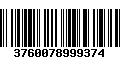 Código de Barras 3760078999374