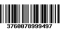 Código de Barras 3760078999497