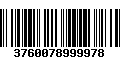 Código de Barras 3760078999978