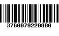 Código de Barras 3760079220880