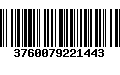 Código de Barras 3760079221443