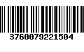 Código de Barras 3760079221504