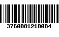 Código de Barras 3760081210084