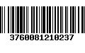 Código de Barras 3760081210237