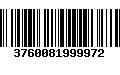 Código de Barras 3760081999972