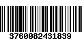 Código de Barras 3760082431839