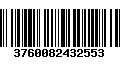 Código de Barras 3760082432553