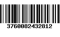 Código de Barras 3760082432812