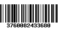 Código de Barras 3760082433680