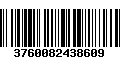 Código de Barras 3760082438609