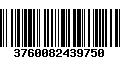 Código de Barras 3760082439750