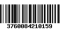 Código de Barras 3760084210159