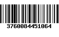 Código de Barras 3760084451064