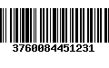 Código de Barras 3760084451231