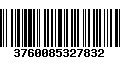 Código de Barras 3760085327832