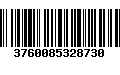 Código de Barras 3760085328730