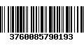 Código de Barras 3760085790193