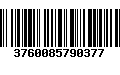 Código de Barras 3760085790377