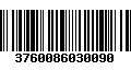 Código de Barras 3760086030090