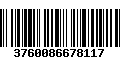 Código de Barras 3760086678117